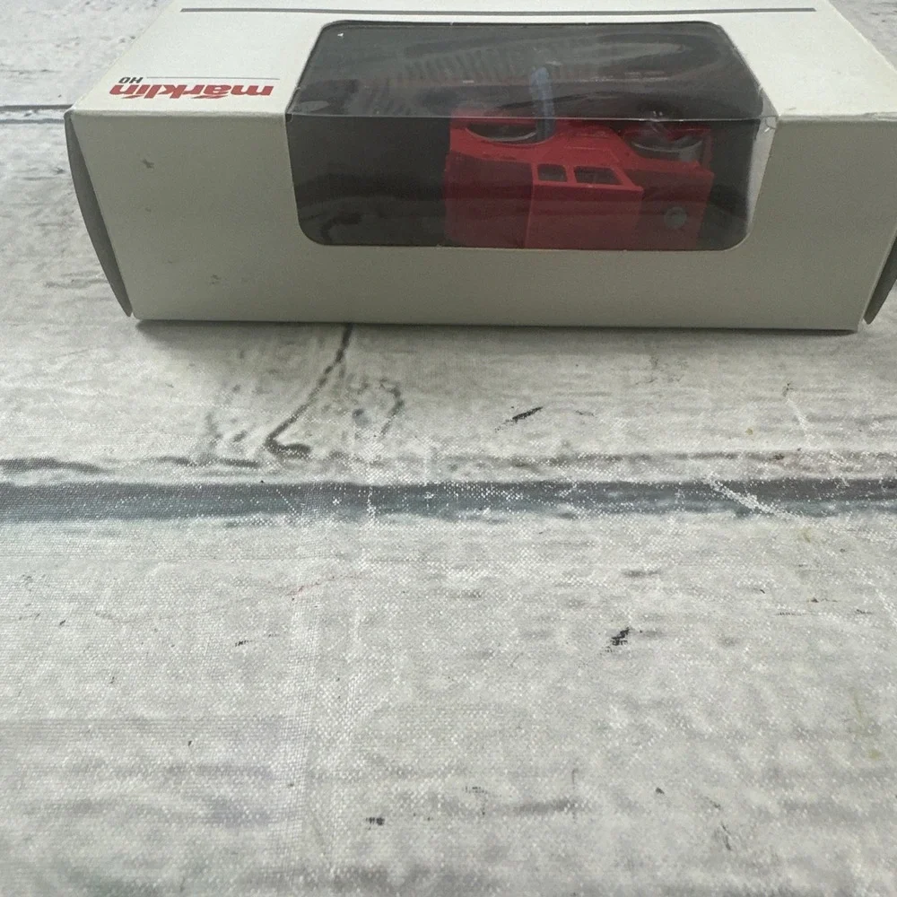 Märklin 44241 H0 DB Low-Sided Freight Car w/ Red Road Roller 1:87 Used